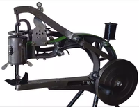 Machine à réparer les semelles manuelle, machine à coudre industrielle à point noué à grande vitesse à manivelle pour la réparation et la modification de chaussures