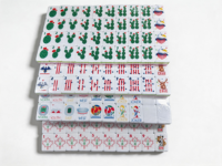2026 Modernes Luxus-Mahjong-Set im amerikanischen Stil – Originaldesign Fußball-Edition aus Acryl, faltbar, umweltfreundlich, langlebig für USA-Fans, Großhandel
