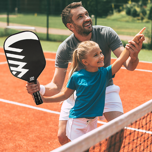 Pagaie d'épaisseur personnalisée approuvée par Usapa Pagaie de Pickleball en fibre de carbone à utiliser pour le divertissement - Product Image 4