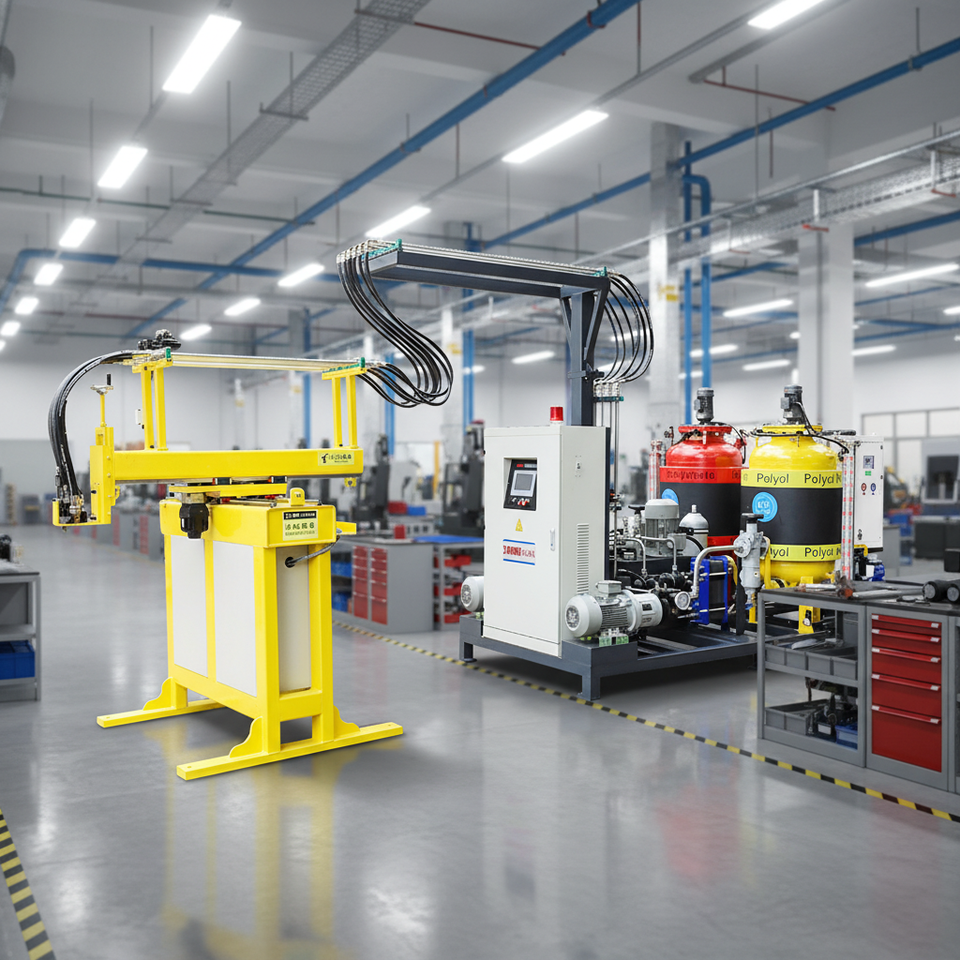 XINLIANG High-Efficiency PU Foam Injection Machine with PLC Pump Motor ...