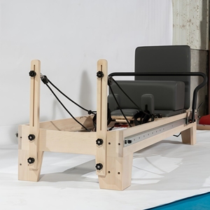 Máquina <span class=keywords><strong>Reformer</strong></span> de <span class=keywords><strong>Pilates</strong></span> Especializada para Estudio de Yoga y <span class=keywords><strong>Pilates</strong></span> con Riel Completamente Ajustable y Estable, Estructura de Cama de Alta Calidad - Product Image 2