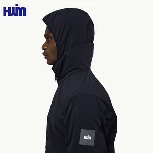 Giacca funzionale da uomo tinta unita nera e fresca per escursioni all'aperto da campeggio giacche sportive Casual da lavoro impermeabili antivento - Product Image 3