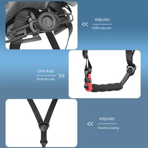 Casque de vélo de route et de montagne intégré PC + EPS pour hommes, casque de sécurité pour le cyclisme en plein air et la moto - Product Image 5