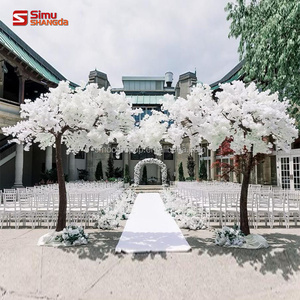 Arbre artificiel en fleurs de <span class=keywords><strong>cerisier</strong></span> Sakura, fait à la main, arbre en fleurs de <span class=keywords><strong>cerisier</strong></span> artificiel pour la décoration de fête et de mariage - Product Image 1