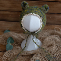 Accessoires de photographie nouveau-né tricot bébé casquette Style arabe chapeau avec diamant infantile Photo Studio accessoire de tir