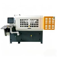 Máquina de Doblado de Alambre CNC 3D de 7 Ejes, Dispositivo de Conformado Automático Controlado por PLC con Tecnología de Alambre de Acero Inoxidable de Forma Compleja