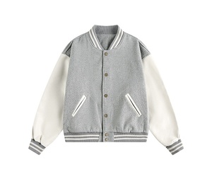 Logo In Người Đàn Ông Của Varsity Áo Khoác, Retro Màu-Bị Chặn Khâu Cổ Điển Áo Khoác Cho Nam Giới Bóng Chày Jersey, Thể Thao Giản Dị Bán Buôn - Product Image 3