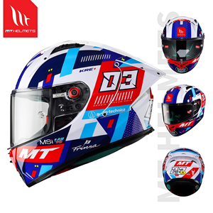 新型MT Kre+ ABSフルフェイス軽量ユニセックストラックバイクヘルメット |   オールシーズン対応のクイックリリース保護 - Product Image 2