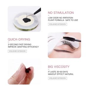 Hipoalergénico impermeable Ultra Plus Etiqueta Privada <span class=keywords><strong>pegamento</strong></span> para pestañas Corea 0,5 segundo <span class=keywords><strong>pegamento</strong></span> líquido profesional para extensión de pestañas - Product Image 3