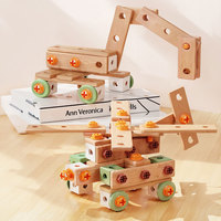 Kit de réparation éducatif pour enfants, jouet d'assemblage, perceuse, tournevis, blocs de construction, jouets à assembler, ensemble de blocs de construction DIY pour enfants
