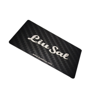 Carte de visite professionnelle ISO à lecture rapide, carte VIP, puce RFID NFC en fibre de carbone, étanche et résistante à l'abrasion