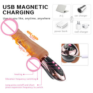 Uzaktan kontrol kolu otomatik teleskopik salıncak vibratör kadın yapay penis mastürbasyon cihazı yetişkin seks ürünleri - Product Image 6