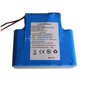 Hubats ICR18650 4S4P 14.8V 8800mAh Lithium Ion Battery for Chauvet Freedom Par Hex Li-ion 8800mah 14.8V Stage Lighting battery