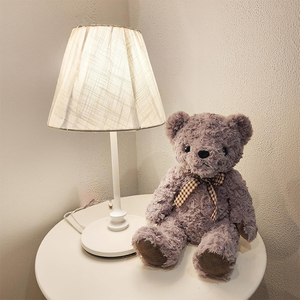 Orsacchiotto di Peluche Classico di Alta Qualità, Giocattoli Morbidi con Cravatta a Quadretti Vintage <span class=keywords><strong>per</strong></span> Bambini e <span class=keywords><strong>Neonati</strong></span>, Regalo di Compleanno, Bambola da Letto - Product Image 2