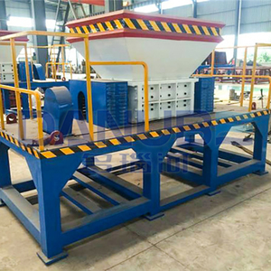 OEM Multifunction <b>Industrial</b> double shaft shredding machine Shredded construction waste stones and steel bars - Product Image 5