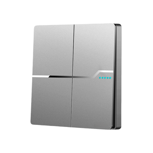 2024 Hot Bán chuyển đổi màu xám ổ cắm Bảng điều khiển tường ổ cắm 10A Thiết bị chuyển mạch điện ổ cắm thiết bị chuyển mạch anh - Product Image 4