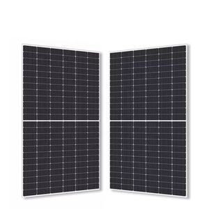 450W Naar 550W Voorraad Hjt Perc Mono Halfcel Zonnepaneel 1000W Prijs 540 Watt Pv Module Volledig Zwart 144 Cellen - Product Image 1