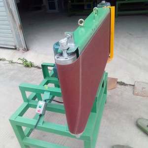 Ponceuse industrielle verticale et horizontale pour le travail du bois, ponçage de surfaces en bois, décapage de rouille sur métal, ponceuse à bande, machine à polir les surfaces planes - Product Image 5