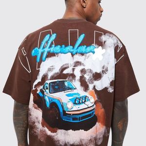 Camiseta Personalizada de Corte Regular, Tejido Grueso de 220 GSM, 100% Algodón, Ecológica, Anti-Pilling, con Estampado Gráfico - Product Image 1