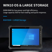 Tableta Industrial Resistente AICSHTER de 10.1 Pulgadas / Sistema Windows 10 / Resistente al Agua IP65 / Intel N5100 4G/WiFi 5 Face ID GPS OTG