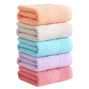 new design factory cheap high quality buy custom turkish cotton bath towel 70x140cm