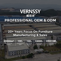 VERNSSY Modernes Modulares Quadratisches Kompressions-Sofabett-Set Edelstahl-Beine Schaumstoffgefüllt Stoff 5 Jahre Garantie Wohnzimmer