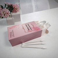 Coton-tiges individuels à double extrémité avec pointes rondes pour le visage, les cils, les appareils électroniques - Désinfection et recyclables