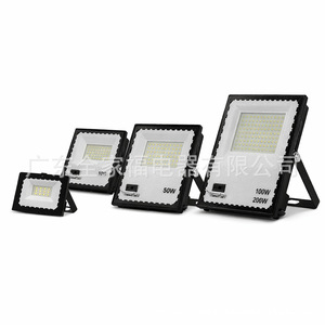 Flood <b>Light</b> Led Outdoor Waterproof 10W 50W 100W Aluminum Body Wide Beam Surface Mounted For <b>Workshop</b> Factory Lighting - Product Image 1