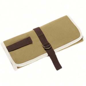 Organisateur de couverts de cuisine en toile, sac de rangement pour vaisselle suspendu pour le camping, le pique-nique, le barbecue, les voyages, la cuisine - Product Image 1