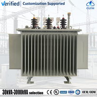 Fabrika Çıkışlı Yağlı Tip Dağıtım Trafosu 100kVA 10/0.4kV Üç Fazlı Bakır Sargılı Özelleştirilmiş OEM IEC CE 50Hz Model