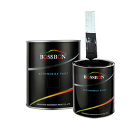 Attitude Black Pearl Basecoat Urethane à faible teneur en COV, transparent, prêt à pulvériser, pour formuler, mélanger et repasser la peinture automobile