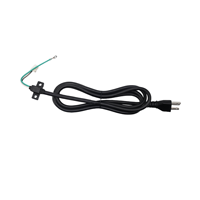 Cable de Extensión de Corriente Alterna con Enchufe de 3 Pines de Taiwán, PVC 10A, Cable de Alimentación con Núcleo de Cobre para Uso Doméstico, para Computadora
