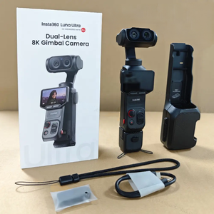 Caméra de vlog Insta360 Luna Pro 8K avec stabilisateur, caméra d'action portable avec écran tactile pour le tournage de vlogs de voyage - Product Image 2