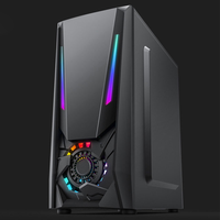 White Micro ATX CPU RGB Table PC Gaming Computer Cases & Towers Desktop Cover case