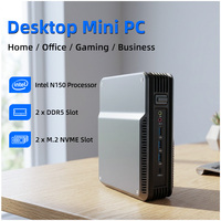 Office Desktop Mini Pc Intel N150 MX550 4G 4K Display HDMI DP 2.5GbE LAN Gaming Mini Pc for Business Home Win 11Linux Server