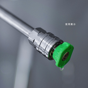 ข้อต่อสแตนเลส Hanggao ขนาด 3/8 นิ้ว แบบตัวผู้ตัวเมีย สำหรับเครื่องฉีดน้ำแรงดันสูง 15 มม. อุปกรณ์เสริม - Product Image 4