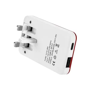 Gadgets 2023 tecnologías USBC USB PD PC ABS cargador 18W 20W 30W para iPhone cargadores baterías y fuentes de alimentación
