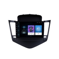 Radio de Auto con Reproductor de DVD de 9 Pulgadas, 2 Din, 4 Núcleos, GPS, Amplificador, Carplay, Android Auto, para Chevrolet Cruze 13-15