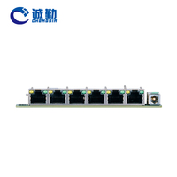 Carte mère Nano Itx 6 Lan Intel 14e génération Core Ultra 7 155H Ultra 5 125H 2 * DDR5 1 * COM X86 routeur pare-feu carte mère industrielle