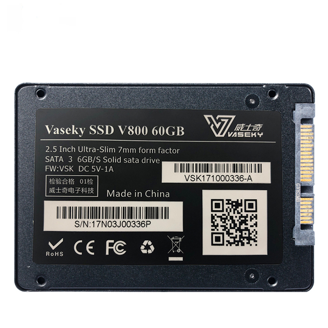 SSD 64GB 128GB 256GB 512GB 1Tb 2TB Disco Duro 2.5Inch Internal SSD Solid State Drive