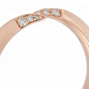 Gemnel 925 Silver Diamond Finger Cuff <b>Ring</b> Design for <b>Couples</b> - Product Image 5