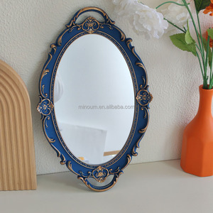 Vintage <strong>Mirror</strong> <strong>Tray</strong> Ins Style Living Room Decoration Ornament Aromatherapy Jewelry Display <strong>Mirror</strong> Storage <strong>Tray</strong> - Product Image 4