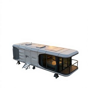 Chambre d'hôtel capsule en acier de luxe avec technologie intelligente intégrée pour une utilisation en extérieur - Product Image 1