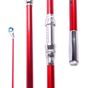 Pêche en mer <span class=keywords><strong>Surf</strong></span> <span class=keywords><strong>Casting</strong></span> Cannes à pêche télescopiques Équipement de pêche en fibre de carbone avec guides domestiques - Product Image 6