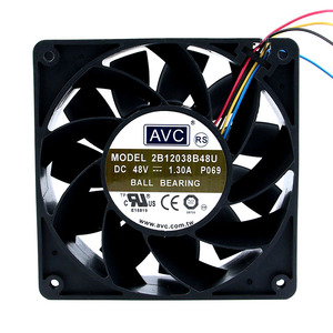 <span class=keywords><strong>AVC</strong></span> 2B12038B48U/<span class=keywords><strong>S</strong></span>/M DC48V 120*120*38MM 12038 12CM Original nuevo ventilador de refrigeración de gran volumen de aire PWM de 4 cables - Product Image 1