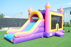 Maison de rebond <span class=keywords><strong>gonflable</strong></span> à thème princesse avec toboggan château <span class=keywords><strong>gonflable</strong></span> de base château sautant pour enfants pour la <span class=keywords><strong>location</strong></span> de fête intérieure en plein air - Product Image 2