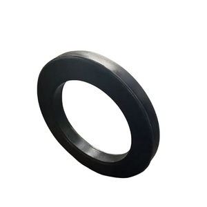 Junta tórica plana negra hecha a medida, anillo de sellado resistente al desgaste a alta temperatura para uso industrial - Product Image 1
