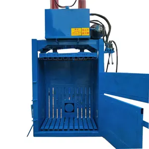 Hydraulic Baler For Pet Bottle / Hydraulic Wool Press / Used Clothes Baling Press Machine