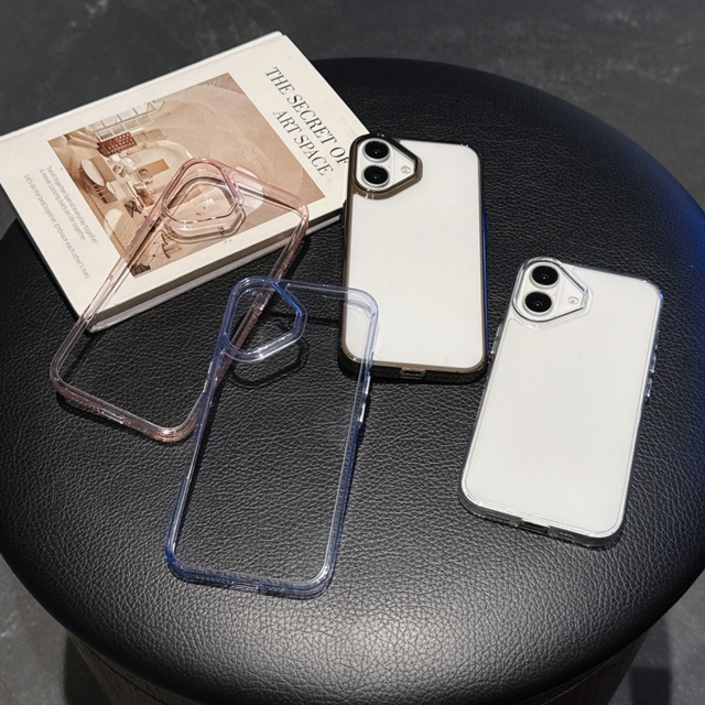 Bayer Anti-Yellowing 2-in-1 Ultra-Thin Transparent Full-Cover Drop-Resistant Case for iPhone 15/16 for iPhone 14 Mobile Phone