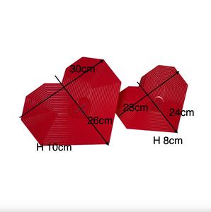 Composizione Floreale Personalizzata a Forma di Cuore Rosso con Rose <span class=keywords><strong>per</strong></span> <span class=keywords><strong>San</strong></span> <span class=keywords><strong>Valentino</strong></span> e Festa della Mamma, Confezione Regalo 2 Pezzi - Product Image 6